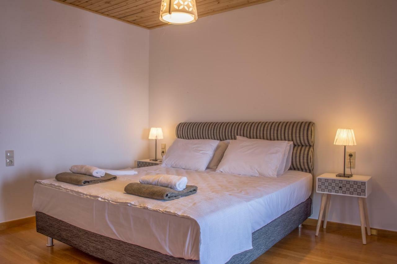Anastasis Luxury Villa Andros With Heated Pool Sineti Exteriér fotografie